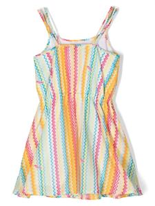 missonikids Missoni Kids Gestreepte jurk - Geel