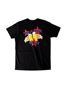 Supreme T-shirt met tekst - Zwart