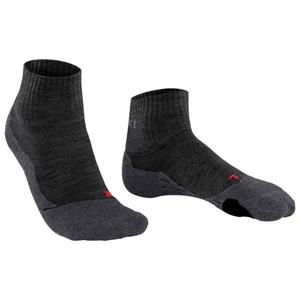 Falke Tk2 Explore Short Heren Wandelsok Asphalt Mel.