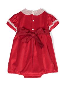 mariellaferrari Mariella Ferrari Babypakje met kanten afwerking - Rood