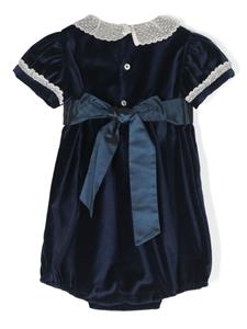 mariellaferrari Mariella Ferrari Babypakje met kanten afwerking - Blauw
