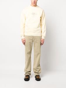 martinerose Martine Rose Sweater met geborduurd logo - Geel