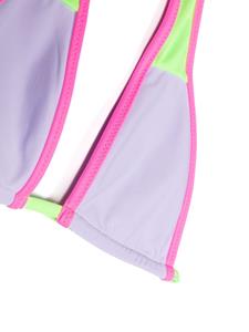 MC2 Saint Barth Kids Bikini met geborduurd logo - Paars