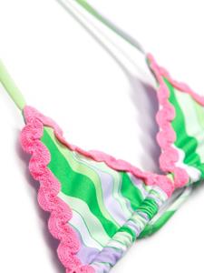 Bikini met halternek - Groen