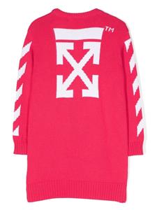 off-whitekids Off-White Kids T-shirtjurk met lange mouwen - Roze