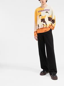 DSQUARED2 Gebreide trui - Geel