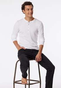 SCHIESSER REVIVAL Langarmshirt SCHIESSER Revival Shirt Karl-Heinz - Langarm-Shirt Baumwolle Herren