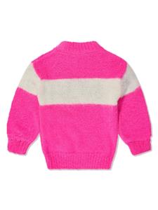 mc2saintbarthkids MC2 Saint Barth Kids Intarsia trui - Roze