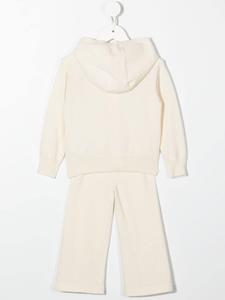 monclerenfant Moncler Enfant Trainingspak met logoprint - Wit
