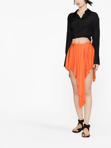 Stella McCartney Asymmetrische rok - Oranje