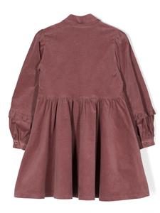 Simonetta Button-up jurk - Paars