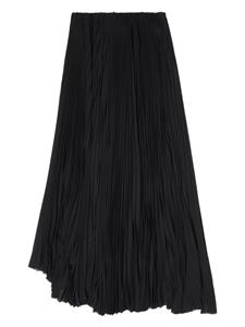 Balenciaga Midi-plooirok - Zwart