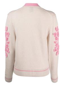Barrie Vest met contrasterende afwerking - Beige
