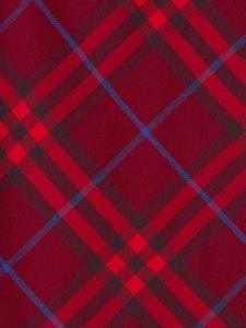 Burberry Geruite kilt - Rood