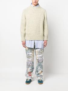 maisonmargiela Maison Margiela Grofgebreide trui - Groen