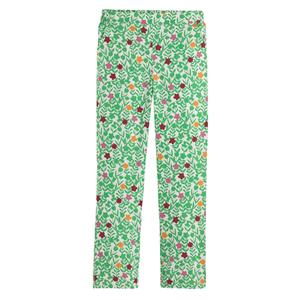Rechte broek met bloemenprint