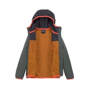 Softshell-jack FOURWINDS JACKET KIDS met contrastkleurige details