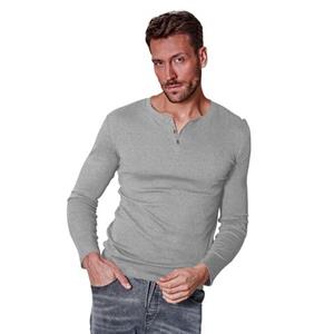 H.I.S Langarmshirt, mit aufwendiger Knopfleiste