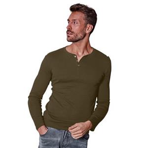 H.I.S Langarmshirt, mit aufwendiger Knopfleiste