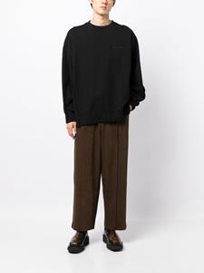 fivecm FIVE CM Sweater met gerafeld effect - Zwart