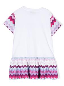 missonikids Missoni Kids Shorts met zigzagprint - Wit