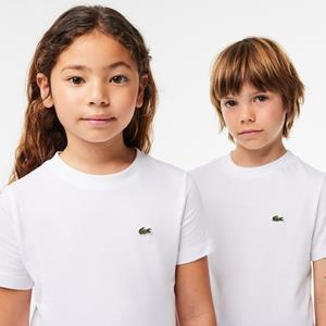 Lacoste T-Shirt mit Lacoste-Krokodil auf Brusthöhe