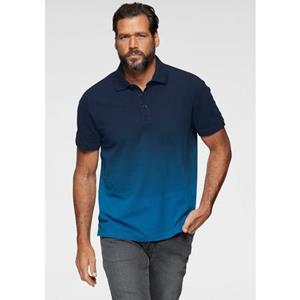 Mans world Man's World Poloshirt mit Farbverlauf