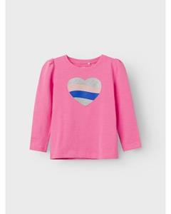 name it Langarmshirt NMFNIPASTAR für Mädchen pink Mädchen 