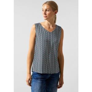 STREET ONE Shirttop, mit verlängertem Rückenteil