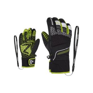 Ziener Lonzalo As Dames Handschoen Black/Lime