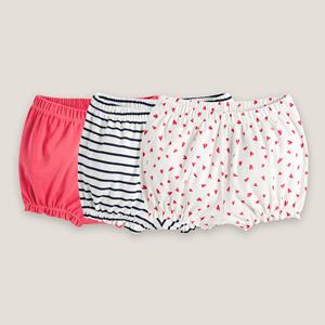 LA REDOUTE COLLECTIONS Set van 3 bloomers