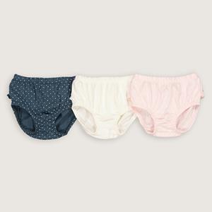 LA REDOUTE COLLECTIONS Set van 3 slips, volants achteraan