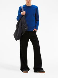 Courrèges Trui met logopatch - Blauw