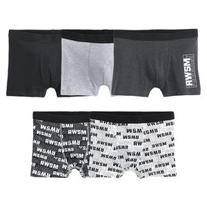 Set van 5 boxershorts
