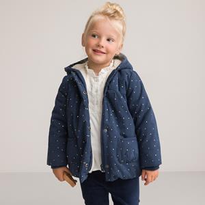 LA REDOUTE COLLECTIONS Warme parka met kap, hartenprint