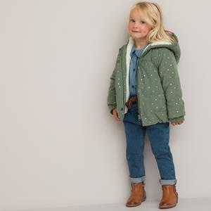 LA REDOUTE COLLECTIONS Warme parka met kap, sterrenprint