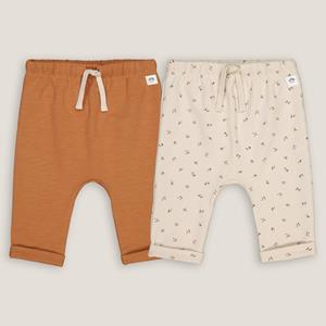 LA REDOUTE COLLECTIONS Set van 2 sarouels in molton Slub
