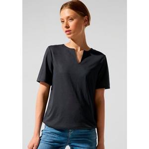 STREET ONE Shirttop, im Seidenlook