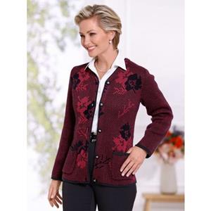 Classic Jacquardstrickjacke