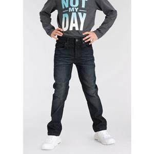 Arizona Stretch jeans , Basic Jeans voor jongens rechte pasvorm, used-wassing, lage taille