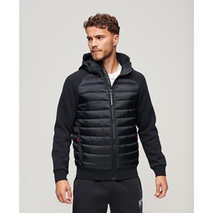 Superdry Gematelasseerde hoodie Storm Hybrid