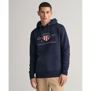 Gant Hoodie met labelstitching, model 'ARCHIVE SHIELD'