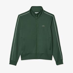 Lacoste Sweater met rits en opstaande kraag