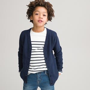 LA REDOUTE COLLECTIONS Vest met V-hals en knoopsluiting