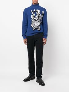 ETRO Coltrui met paisley-print - Blauw