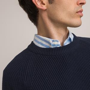 LA REDOUTE COLLECTIONS Trui in katoen met Engelse rib, Signature