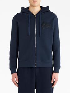 ETRO Jack met geborduurd logo - Blauw