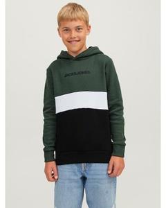 Jack & Jones Junior Hoodie JJEREID BLOCKING SWEAT HOOD SN JNR