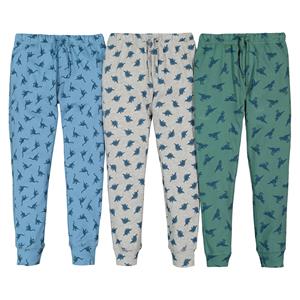 LA REDOUTE COLLECTIONS Set van 3 pyjamabroeken met dinosaurus print