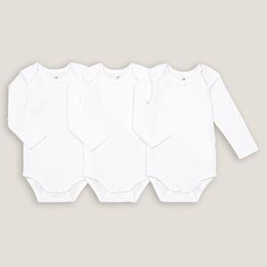 LA REDOUTE COLLECTIONS Set van 3 rompers, bio katoen